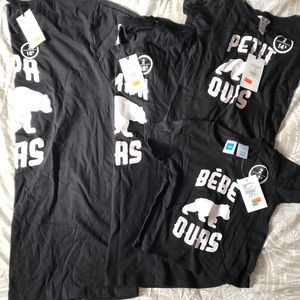 T shirts for the family